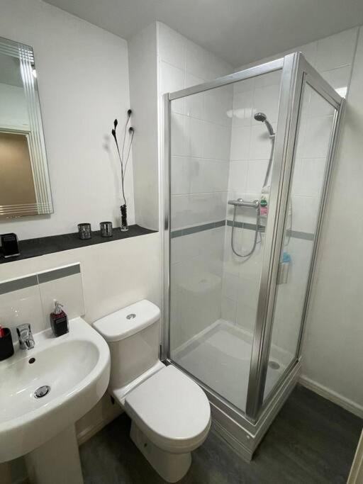 Cityfront Modern Apt Near City Centre/Etihad, Free Parking Manchester Exterior foto